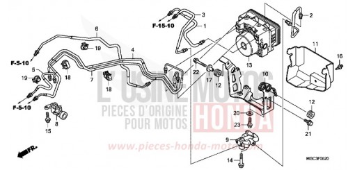 MODULATEUR ABS CB1100AD de 2013